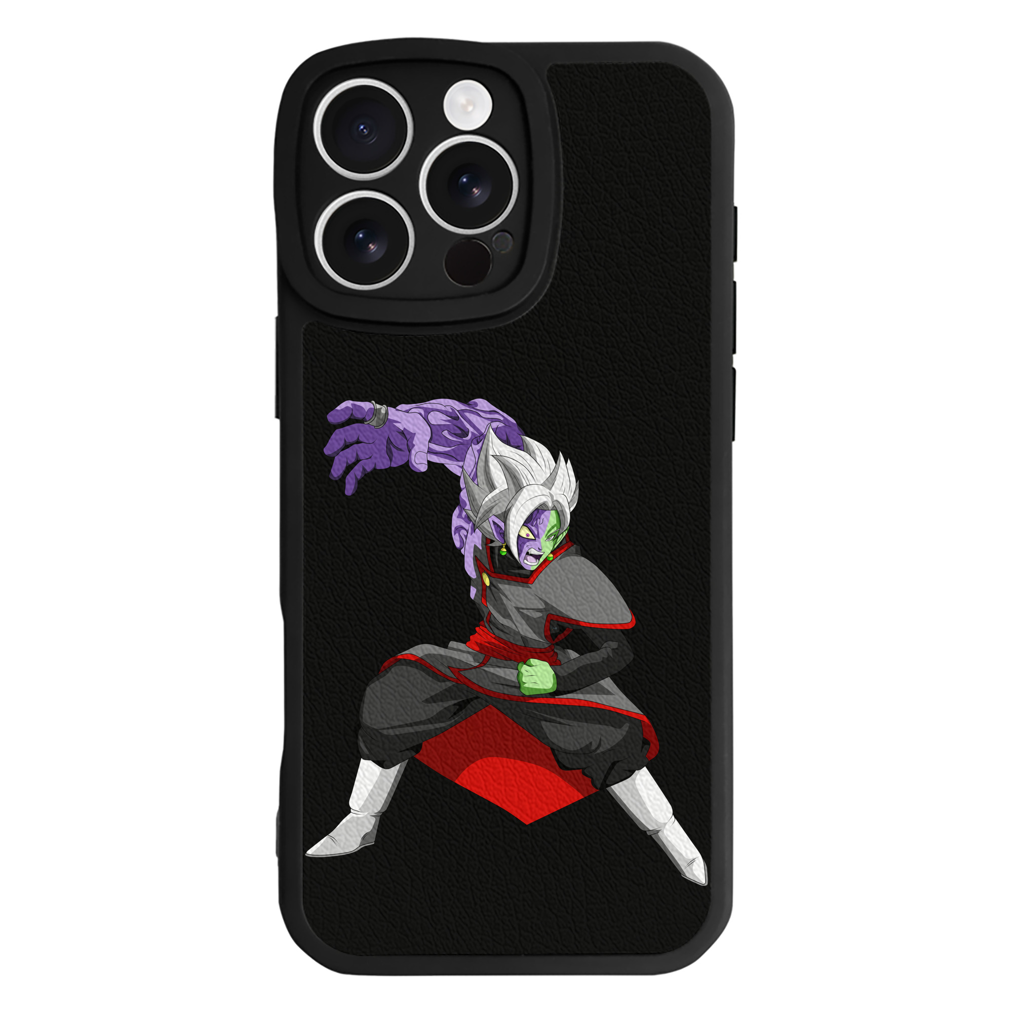（画像用） ドラゴンボール ベジット DRAGON BALL Vegetto 【iPhone 16シリーズ対応】シリコンスマホケース（レザー調） 材質：シリコン